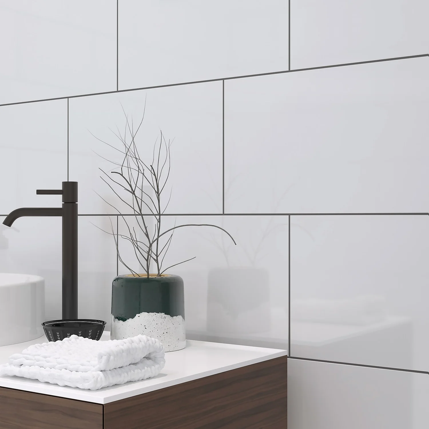 None Plain White Ceramic Wall Tile 250 X 400mm 1 None Plain White Ceramic Wall Tile 250 X 400mm