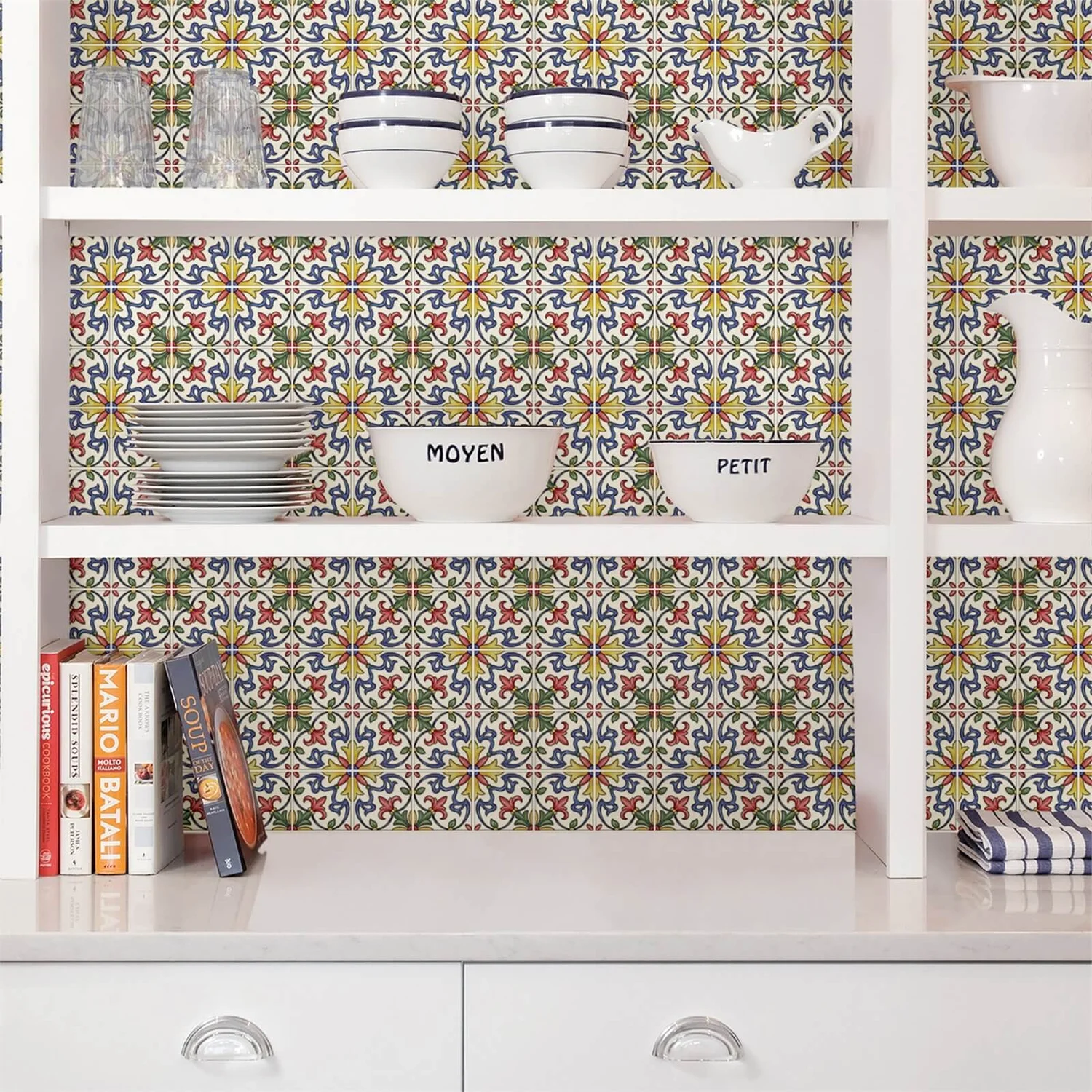 None Tuscan Tile Peel And Stick Self Adhesive Wall Tiles 3 None Tuscan Tile Peel And Stick Self Adhesive Wall Tiles - Image 3