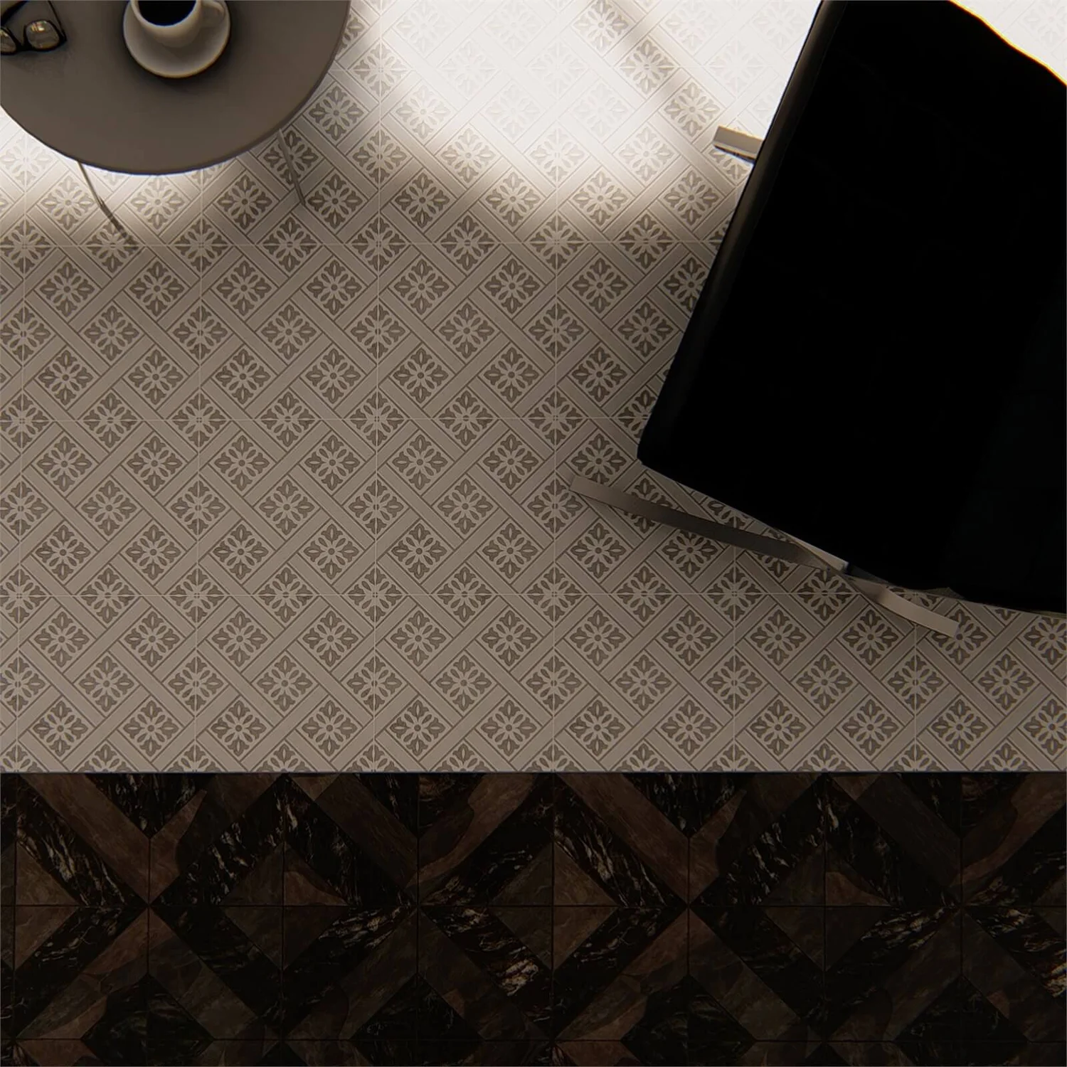 None Windsor Ceramic Wall & Floor Tile 330 X 330mm - 1sqm Pack 2 None Windsor Ceramic Wall & Floor Tile 330 X 330mm - 1sqm Pack - Image 2