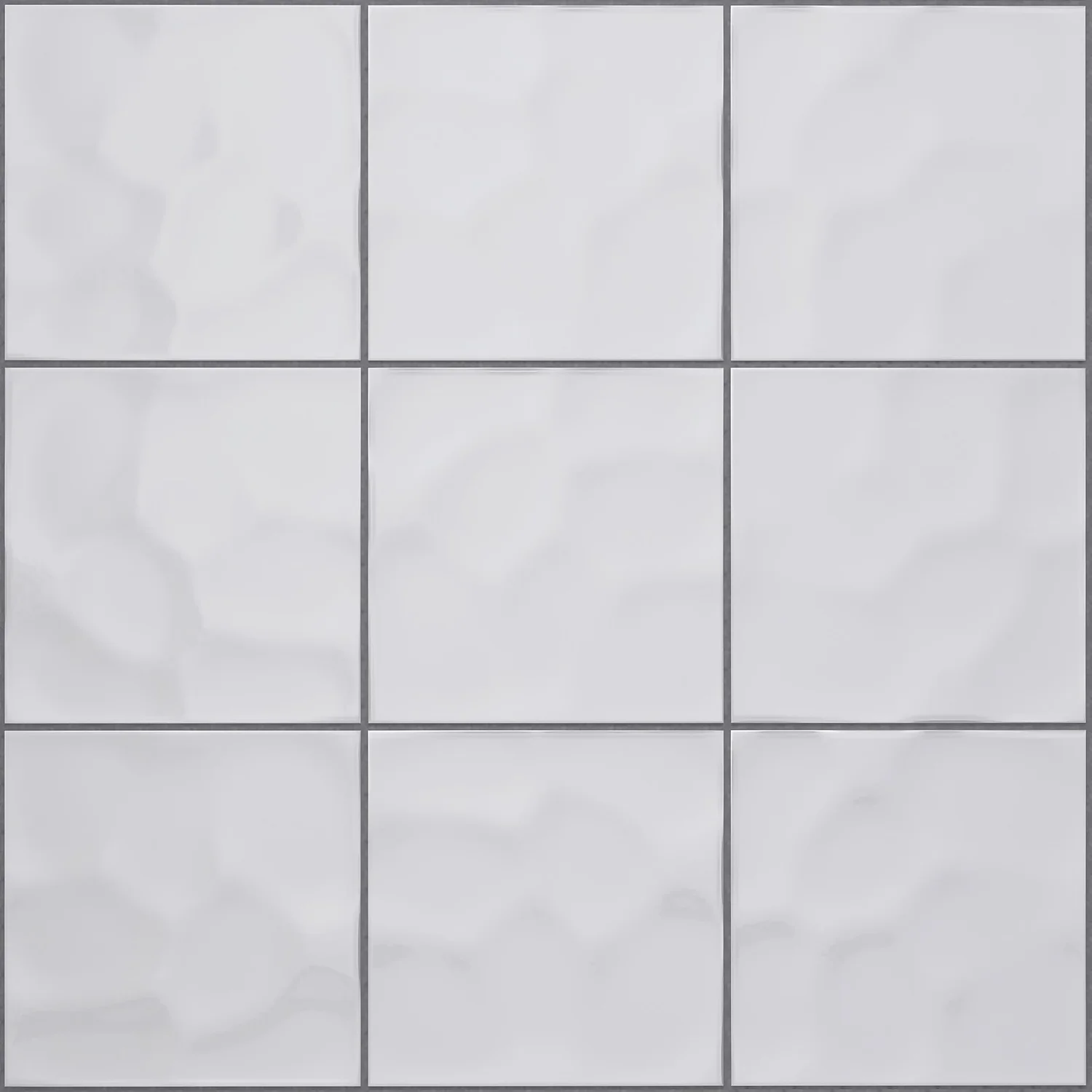 None Bumpy White Ceramic Wall Tile 200 X 200mm 2 None Bumpy White Ceramic Wall Tile 200 X 200mm - Image 2