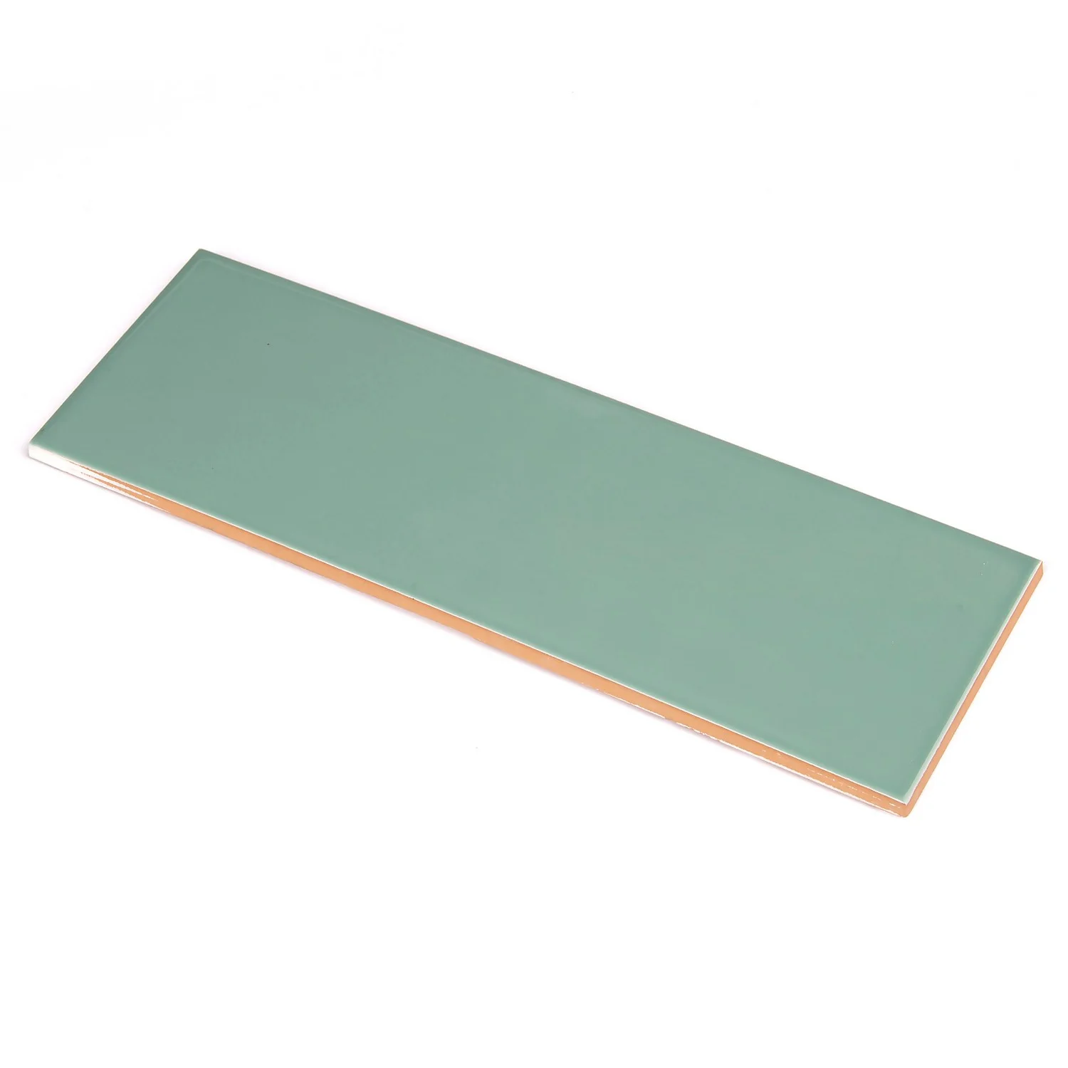 None Camden Green Ceramic Wall Tile 100 X 300mm - 0.45sqm Pack 2 None Camden Green Ceramic Wall Tile 100 X 300mm - 0.45sqm Pack - Image 2