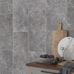 None Palio Grey Ceramic Wall & Floor Tile 300 X 600mm