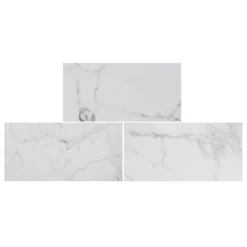 Calacatta Gloss Marble Effect Porcelain Wall & Floor Tile 315 X 615mm - 1.16sqm Pack 8 Calacatta Gloss Marble Effect Porcelain Wall & Floor Tile 315 X 615mm - 1.16sqm Pack -Floor Store 13220575 1964916611994991