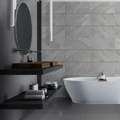 Extreme Grey Porcelain Wall & Floor Tiles - 295 X 600mm - 0.9sqm Pack -Floor Store 13220579 9984916345616189
