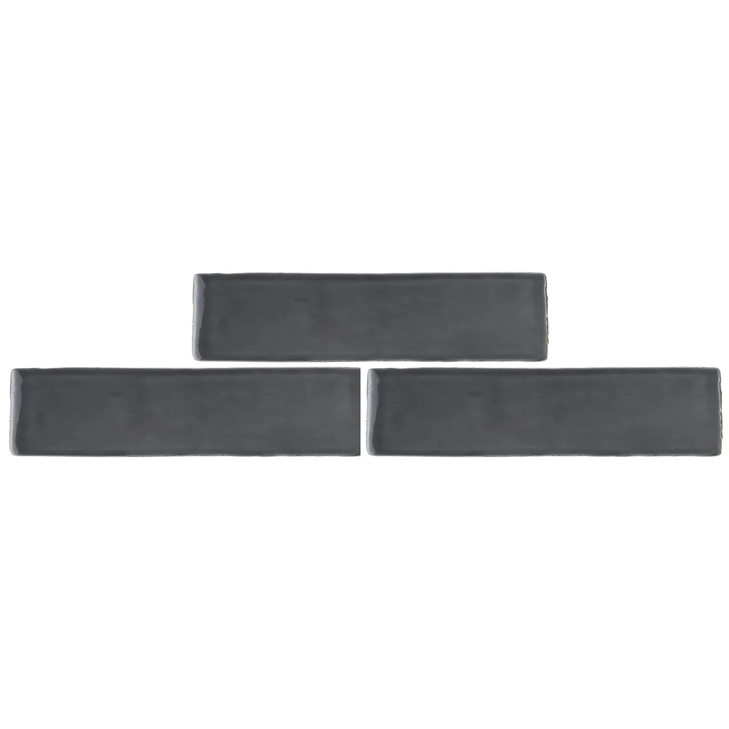 Country Living Artisan Stormy Grey Ceramic Wall Tile 75 X 300mm - 0.5sqm Pack 3 Country Living Artisan Stormy Grey Ceramic Wall Tile 75 X 300mm - 0.5sqm Pack - Image 3