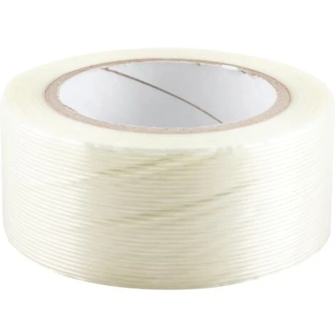 Kennedy Clear Polypropylene Filament Strapping Tape - 50mm X 50m 2 Kennedy Clear Polypropylene Filament Strapping Tape - 50mm X 50m - Image 2