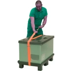 Velcro® Brand 50mm X 5m Orange LogiStrap -Floor Store 13839429 3