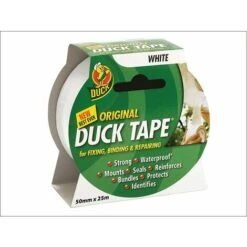 Duck Tape� Original 50mm X 25m White SHU211117