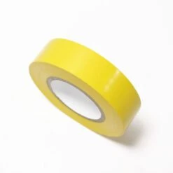 BeMatik - 0,15x19mm Yellow Electrical Tape In 20m Coil -Floor Store 16098918 3