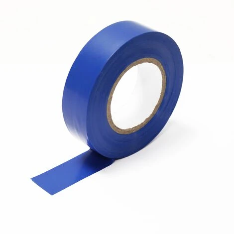 BeMatik - 0,15x19mm Blue Electrical Tape In Coil 10m 1 BeMatik - 0,15x19mm Blue Electrical Tape In Coil 10m