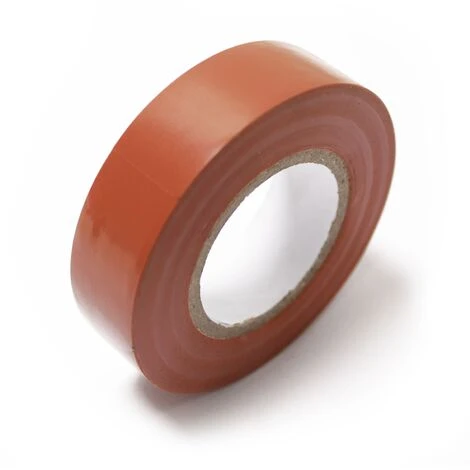 BeMatik - 0,15x19mm Brown Electrical Tape In 10m Coil 3 BeMatik - 0,15x19mm Brown Electrical Tape In 10m Coil - Image 3