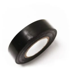 BeMatik - 0,15x19mm Black Electrical Tape In 10m Coil -Floor Store 16171919 3