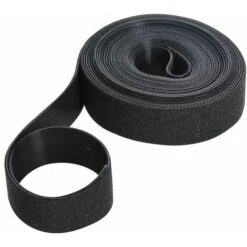 Self-Wrap Hook & Loop Tape Black -