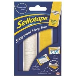 Sellotape Sticky Hook Loop Strip - SE40724