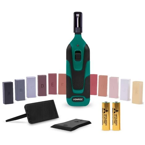 VONROC Repair Kit For Laminate & Wood – Incl. 11 Mixable Colours And Batteries 1 VONROC Repair Kit For Laminate & Wood – Incl. 11 Mixable Colours And Batteries