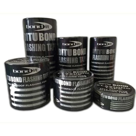 50mm X 10m Bond-It Flashing Tape Flash Band Roofing Repair Self Adhesive Bitumen 1 50mm X 10m Bond-It Flashing Tape Flash Band Roofing Repair Self Adhesive Bitumen
