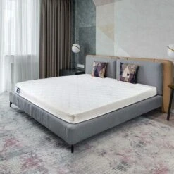 Double Sprung Breathable Fabric Mattres - Double:13519016CM