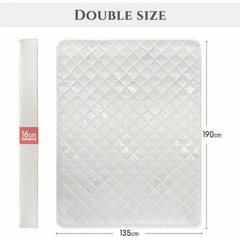Double Sprung Breathable Fabric Mattres - Double:13519016CM 5 Double Sprung Breathable Fabric Mattres - Double:13519016CM - Image 5