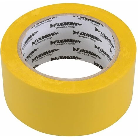 Fixman Insulation Tape - 50mm X 33m Yellow 1 Fixman Insulation Tape - 50mm X 33m Yellow