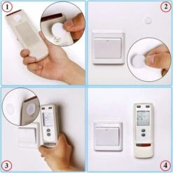 128 Pairs Dots 10mm Round Self Adhesive Hook & Loop Sticky Back Tape Strips Fabric Fastener Light Weight Stronghold (White) -Floor Store 52489819 3