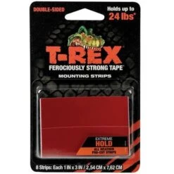 Shurtape - T-REX® Extreme Hold Mounting Strips 2.54 X 7.62cm (Pack 8)
