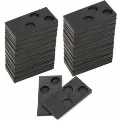 Installation Kit For Installing Wooden Laminate Flooring With Knocking Wedge, Socket Tool, Mallet And 20 Spacers 8 Installation Kit For Installing Wooden Laminate Flooring With Knocking Wedge, Socket Tool, Mallet And 20 Spacers -Floor Store 66435514 4