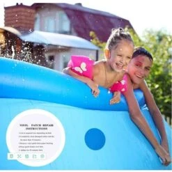 Garden Pool 20Pcs Pool Repair Patches Waterproof Inflatable Pool Self Adhesive Sticker Cloth Patches Kit Swimming Pool Accessories 7 Garden Pool 20Pcs Pool Repair Patches Waterproof Inflatable Pool Self Adhesive Sticker Cloth Patches Kit Swimming Pool Accessories -Floor Store 67260243 3