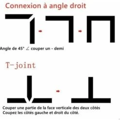 6×8M Self Adhesive Ceramic Anti-Mildew Tape For Tile Tile Sealing Tape Side Corners Decorative Edges (Black) -Floor Store 67643499 3