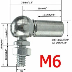 Form Of Corner Joint CS Retainer M6 M8 M10 Ball Joint Ball Joint (M6)