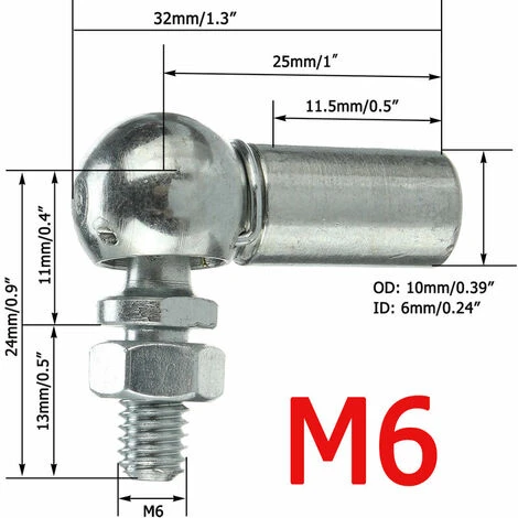Form Of Corner Joint CS Retainer M6 M8 M10 Ball Joint Ball Joint (M6) 1 Form Of Corner Joint CS Retainer M6 M8 M10 Ball Joint Ball Joint (M6)