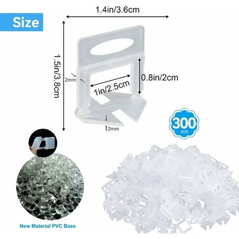 300 Spacers For 2mm Floor And Tile Tools 2 300 Spacers For 2mm Floor And Tile Tools - Image 2