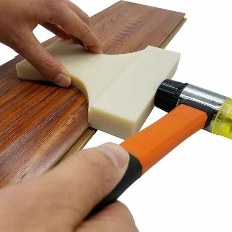 Parquet Installation Kit, Laminate Wood Board, Tap Block, Made From Nylon/Beech, Heavy Duty And Impact Resistant, 150mm (1 Piece) 1 Parquet Installation Kit, Laminate Wood Board, Tap Block, Made From Nylon/Beech, Heavy Duty And Impact Resistant, 150mm (1 Piece)