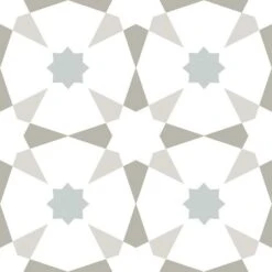 Fine Decor Floorpops Stellar Floor Tiles (Pack Of 10) (One Size) (Grey/White)