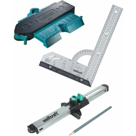 Essentials Tool Set For Fitting Laminate And Designing Flooring Wolfcraft 1 Essentials Tool Set For Fitting Laminate And Designing Flooring Wolfcraft