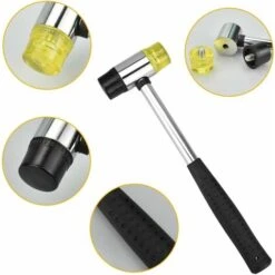 Floor Installation Kit With 20 Spacers, 1 Hammer, 1 Rubber Block, 1 Pull-up Bar For 7-15mm Laminate Flooring 7 Floor Installation Kit With 20 Spacers, 1 Hammer, 1 Rubber Block, 1 Pull-up Bar For 7-15mm Laminate Flooring -Floor Store 71424251 3