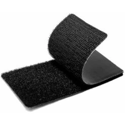 GDRHVFD 2 X 4 Inches - 15 Sets - Square Hook & Loop Tape - Heavy Duty Strips - Sticky Back Fastening