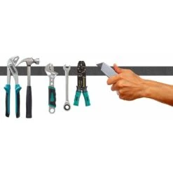 GDRHVFD 2 X 4 Inches - 15 Sets - Square Hook & Loop Tape - Heavy Duty Strips - Sticky Back Fastening -Floor Store 74951240 5