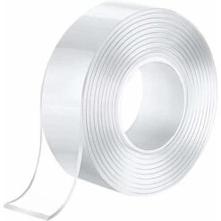 Reusable Nano Adhesive Tape, Nano Tape, Traceless Washable Adhesive Tape, Multifunctional Traceless Double Sided, Anti-Slip Adhesive For Glass, Plastic, Wood, Metal, Paper, Etc.