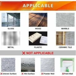 Reusable Nano Adhesive Tape, Nano Tape, Traceless Washable Adhesive Tape, Multifunctional Traceless Double Sided, Anti-Slip Adhesive For Glass, Plastic, Wood, Metal, Paper, Etc. -Floor Store 75331545 4