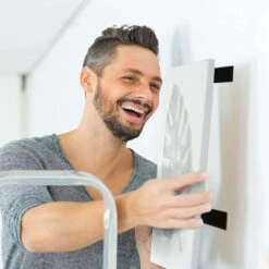 Self Adhesive Hook And Loop Fastener Roll, 20mm Width, 5 Meter Length Nylon Self Adhesive Tapes For Home, School, Car And Crafts -Floor Store 77562677 3