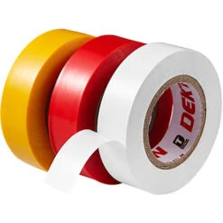 DEKTON 3PC PVC 13M TAPE (YELLOW / RED / WHITE