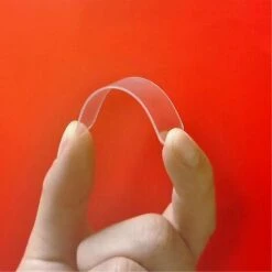 60 Pieces Non-Marking Reusable Multi-Function Clear Double-Sided Tape -Floor Store 89794723 4