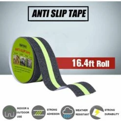 Non-Slip Adhesive Tape, Glow-in-the-Dark Non-Slip Safety Tape Improves Grip And Anti-Slip Safety Steps Indoor And Outdoor 5CMx5M - MODOU 9 Non-Slip Adhesive Tape, Glow-in-the-Dark Non-Slip Safety Tape Improves Grip And Anti-Slip Safety Steps Indoor And Outdoor 5CMx5M - MODOU -Floor Store 89807248 5