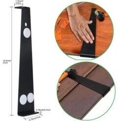 Laminate Flooring Kit With 40 Spacers, Double Headed Mallet, Tapping Block And Pull Up Bar (Orange) 7 Laminate Flooring Kit With 40 Spacers, Double Headed Mallet, Tapping Block And Pull Up Bar (Orange) -Floor Store 89808397 3