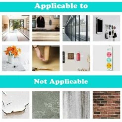 Extra Strong Double Sided Adhesive Tape 6M Clear Washable Thin Nano Tape Removable Traceless Non Slip Reusable Double Sided Gel Tape For Carpet, Home Or Office -Floor Store 91164890 5