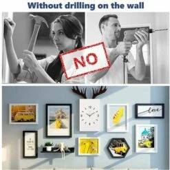 6M Double Sided Extra Strong 2 Pcs Double Sided Clear Strong Nano No Drilling Tape Reusable Multifunctional Washable Double Sided Tape For Carpets Cars (3M -Floor Store 91167836 3