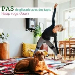 Scratch Tape Auto Adhésif Extra Fort 8m Double Face Tape Grip Tape (Noir) -Floor Store 91171386 3