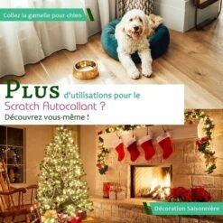 Scratch Tape Auto Adhésif Extra Fort 8m Double Face Tape Grip Tape (Noir) -Floor Store 91171386 5