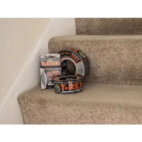 Shurtape 241330 T-REX Duct Tape 25mm X 9.1m Graphite Grey SHU241330 4 Shurtape 241330 T-REX Duct Tape 25mm X 9.1m Graphite Grey SHU241330 - Image 4