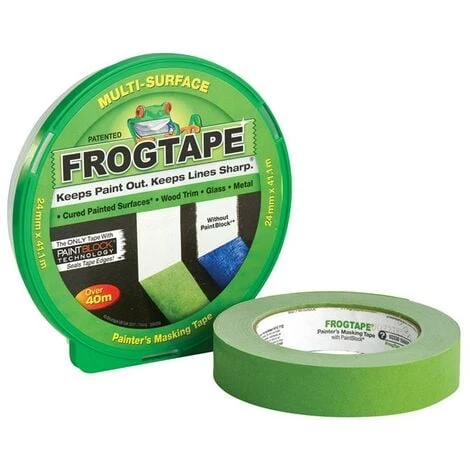 Shurtape 150182 FrogTape Multi-Surface Masking Tape 24mm X 41.1m SHU150182 1 Shurtape 150182 FrogTape Multi-Surface Masking Tape 24mm X 41.1m SHU150182